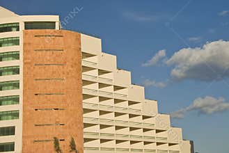 Architecture in Cancun Mexico