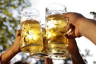 Cheers together
