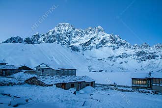 Lodges at Gokyo lake