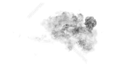 Gunshot, 3d animation