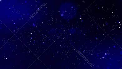 Abstract Particle Background with Light Leaks