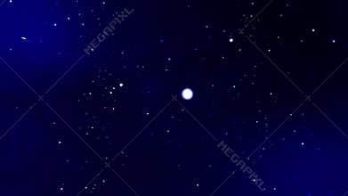 Abstract Particle Background with Light Leaks