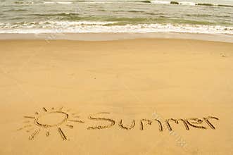 Summer Sun in the Sand