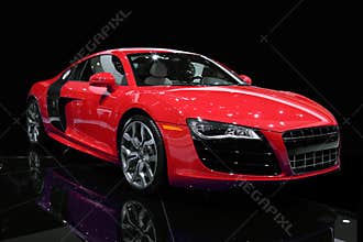 Sports Car Isolated