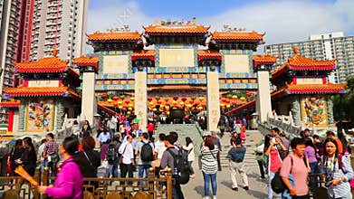 Hong kong wong tai sin temple