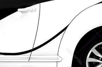 Modern car design elements