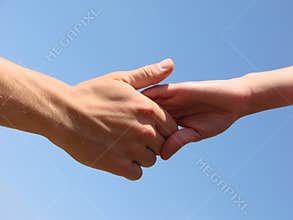 Hand in a hand