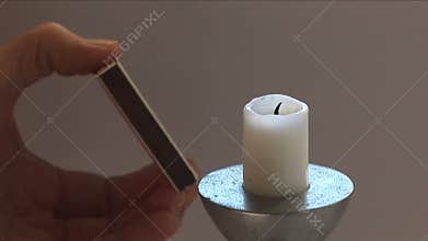 Lighting Candle