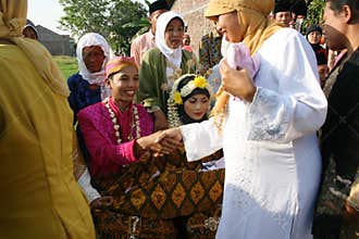 Muslim wedding ceremony
