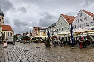 Rainy day at Schongau