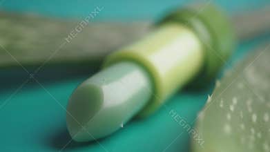 Natural skincare using aloe vera for healthy skin moisture