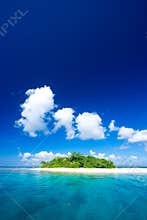 Tropical island paradise