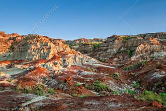 Canadian Landscape: The Badlands of Drumheller, Alberta