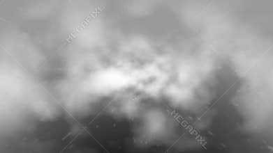 Aircraft smoke engines, Stereoscopic 3D Anaglyph, Red Cyan, stock footage