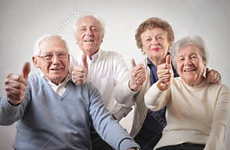 Old men and women