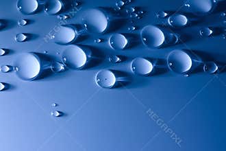 Abstract Water Drops Background with Beautiful Light