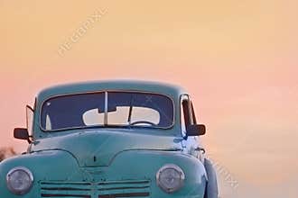 Old antique cars