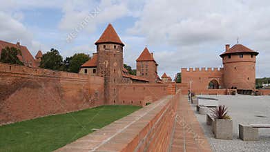 Entrance to the Malbork castle and external fortifications