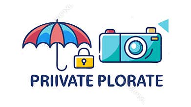 Secure Outdoor Photography & Protection, vector design Generative AI