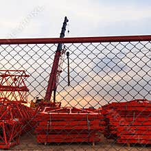 Metal fence