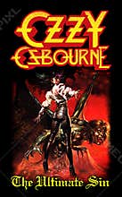 Ozzy Osbourne 1986 The Ultimate Sin hi-res image.
