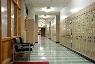 Hish School Hallway