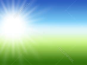 Sun ray summer background