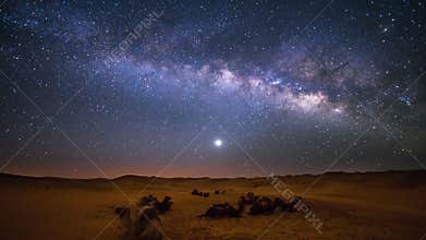Sahara Milky Way