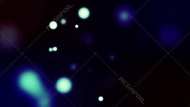 Abstract Particle Background with Light Leaks