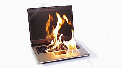 Burning notebook