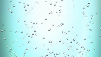 Water bubbles + alpha matte