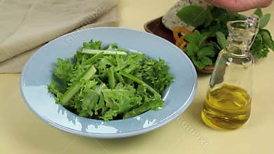 Making A Salad
