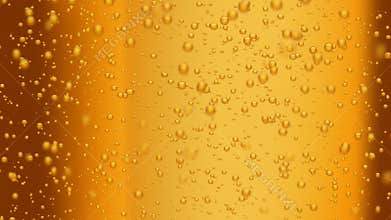 Beer bubbles (seamless loop)