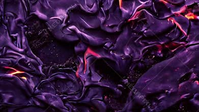 Beautiful texture thick smoke for design natural color, abstract vivid composition consists of fictional