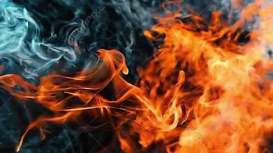 Beautiful texture thick smoke for design natural color, abstract vivid composition consists of fictional