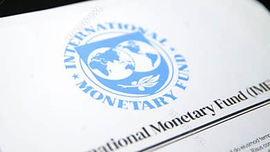International Monetary Fund Document Featuring Official IMF Emblem Representing Global Financial Stability, Economic Policy