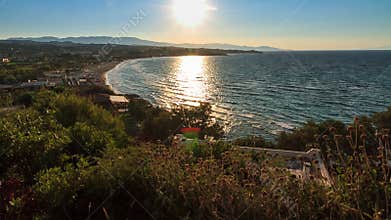 Zakynthos bay timelapse
