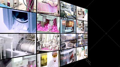 Drug Production - Collage