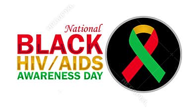 National Black HIV AIDS Awareness Day background 4k video
