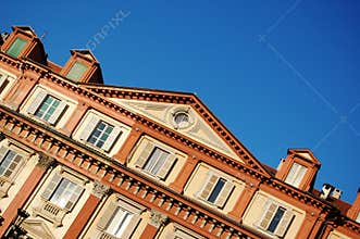 Classical building front