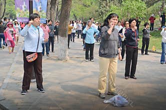 Tai Chi in Beijing, China