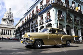 Vintage Cuban Car