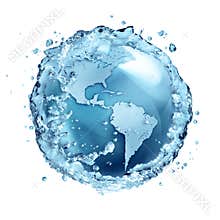 Water recycle in world Usa