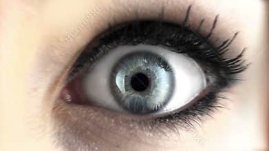 Eye with explosive