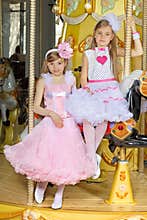 Girls in nice dresses