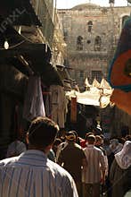 Alley in Jerusalem, Israel
