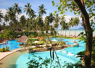 Thai tropical pool