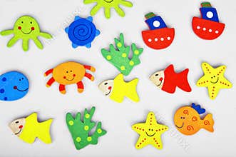 Summer stickers