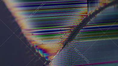 Broken pixel monitor defect flickering glitch blur