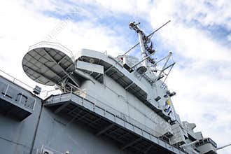 Super Structure of Aircraft Carrier